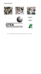 Mobile Screenshot of otek-klaeke.de